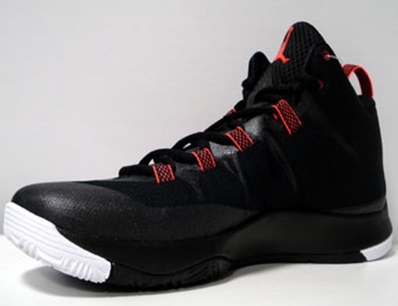 Jordan Super Fly 2 Black Bright Crimson Gym Red 06