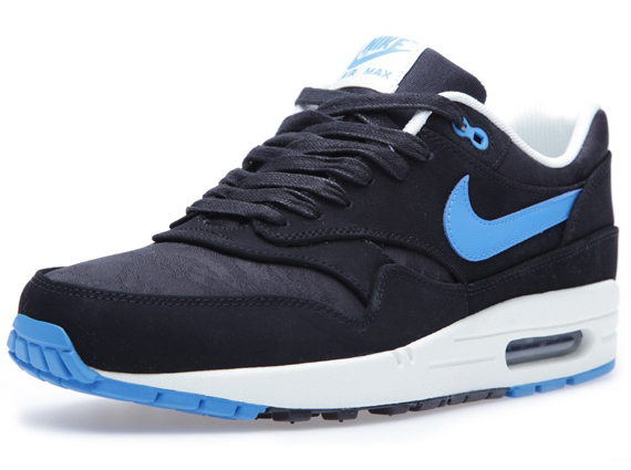 Nike Air Max 1 Premium Jaquard Black White 3