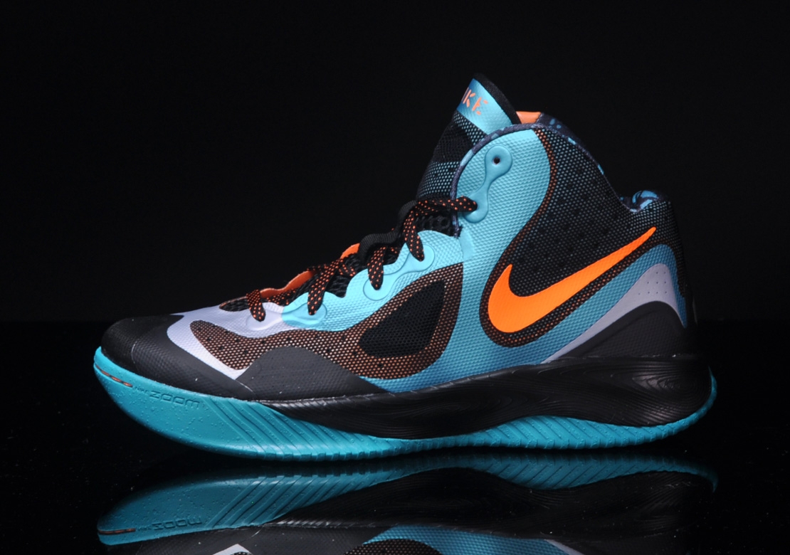 Nike Zoom Hyperfranchise Xd Sport Turquoise Bright Citrus 1