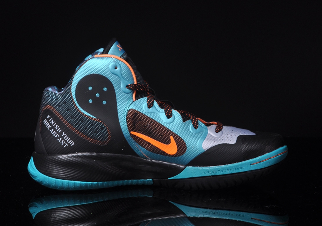 Nike Zoom Hyperfranchise Xd Sport Turquoise Bright Citrus 3