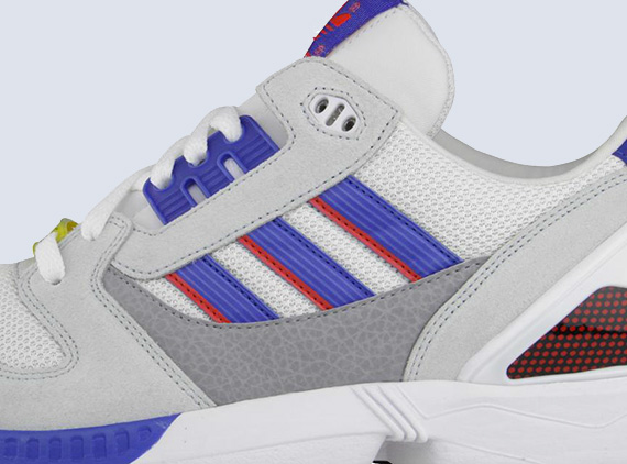 adidas Originals ZX 8000 - White - Poppy