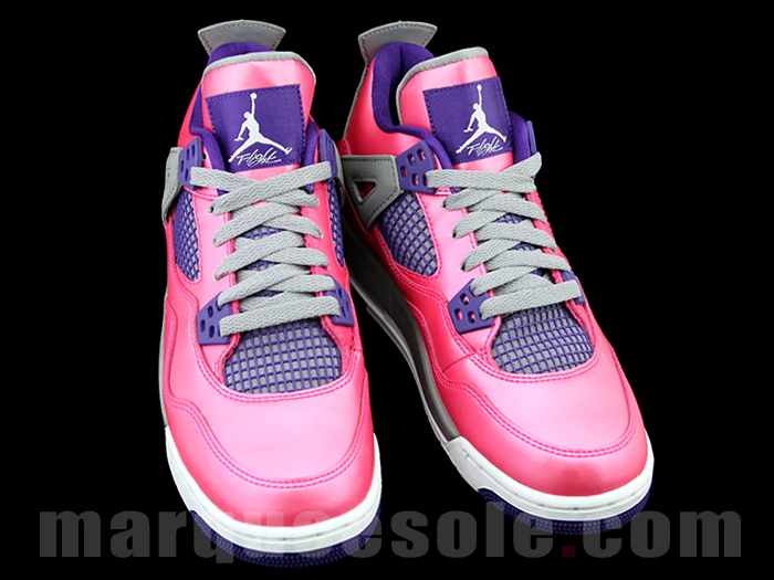 Air Jordan 4 Gs Pink Purple 03