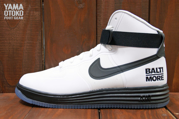 Baltimore Nike Lunar Force 1 High Qs 6