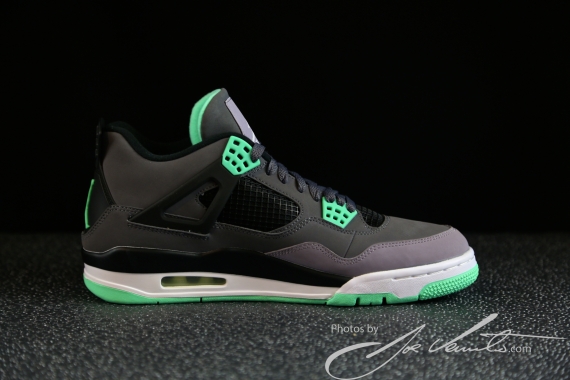 Green Glow Air Jordan 4 Retro 07