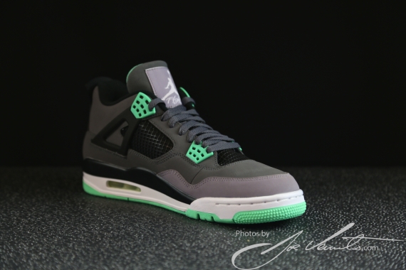 Green Glow Air Jordan 4 Retro 11