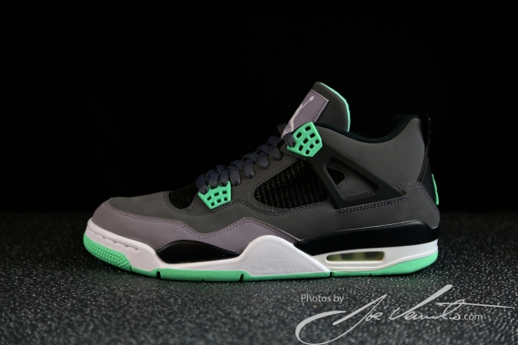 Green Glow Air Jordan 4 Retro 13
