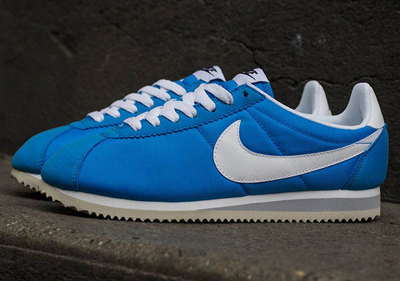 Nike Classic Cortez Nylon - Blue Hero - White - Wolf Grey