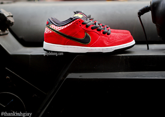 Nike Sb Dunk Low Red Firecracker 3