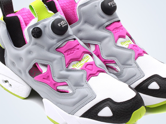 Reebok Insta Pump Fury - Dynamic Pink - Charged Green