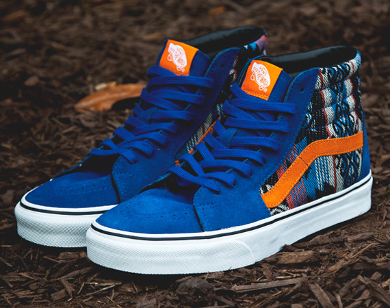 Vans Sk8-Hi - True Blue - Orange - Inca