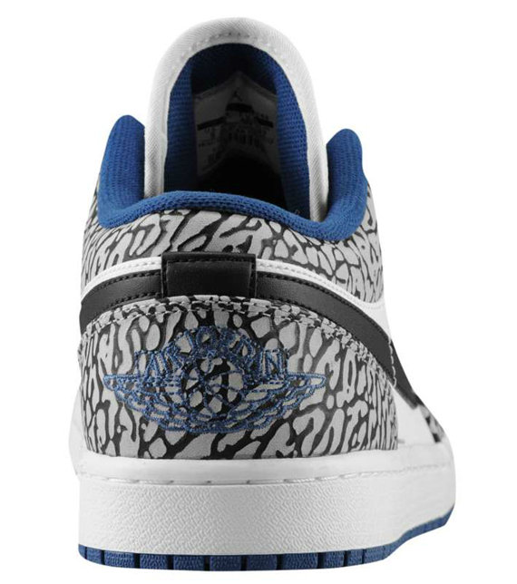 Air Jordan 1 Low White Black Cement Grey True Blue 04