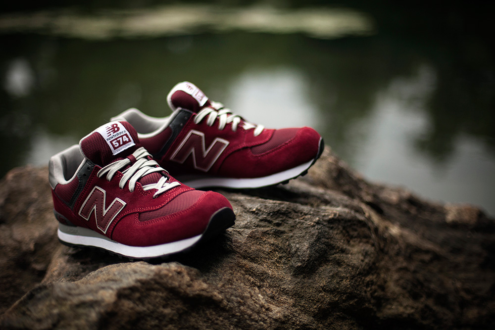 New Balance 574 Classic Suede 10