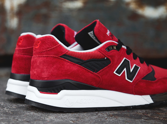 New Balance 998 - Red - Black - White
