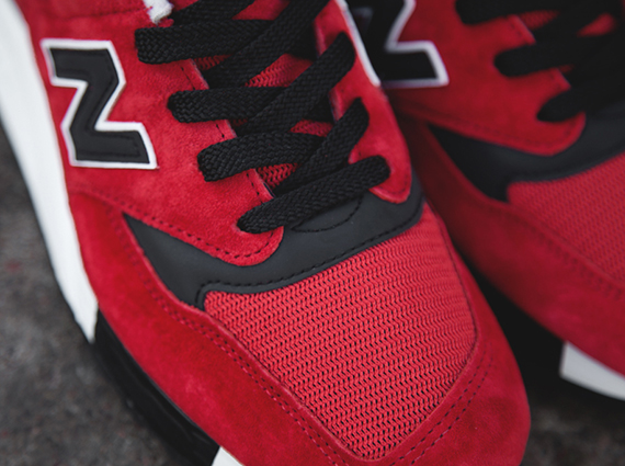New Balance 998 Red Black White 4