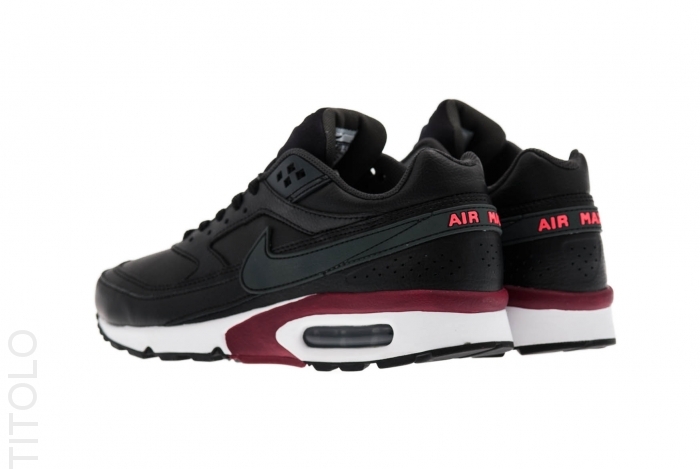 Nike Air Classic Bw Black Anthracite Team Red Atomic Red 3