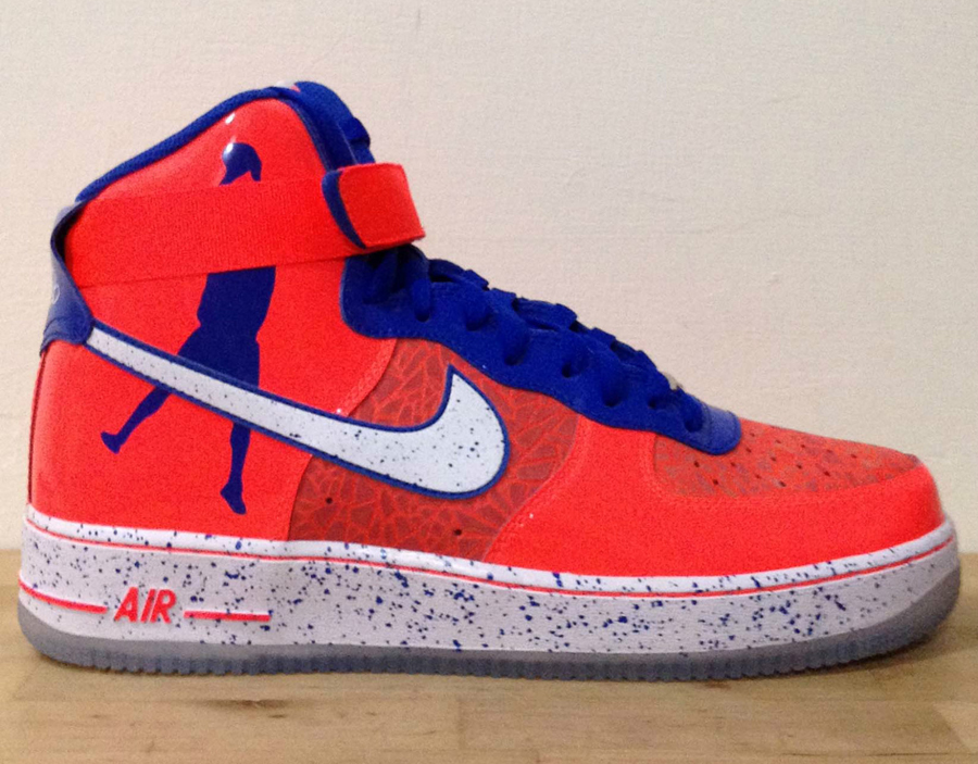 Nike Air Force 1 High Sheed Roscoe Orange 8