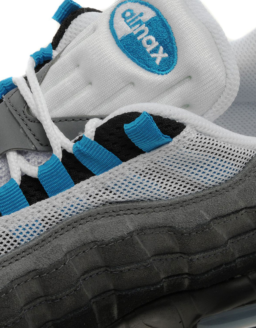 Nike Air Max 95 Black Grey Turquoise 4
