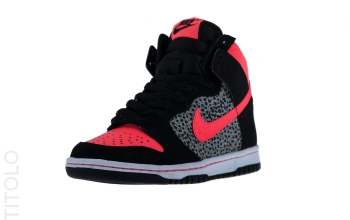 Nike Dunk High Gs Black Atomic Red Safari 03