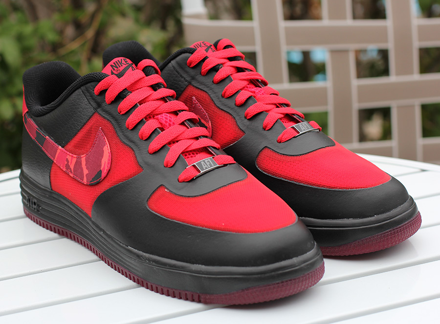 Nike Lunar Force 1 Red Camo 1