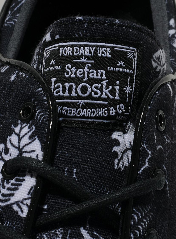 Nike Sb Stefan Janoski Black Floral 02