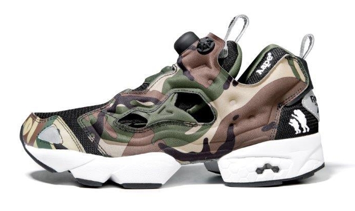 Reebok Insta Pump Fury Bape AAPE