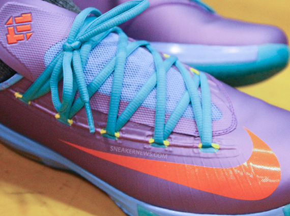 Nike KD 6 - Blue - Red - Purple