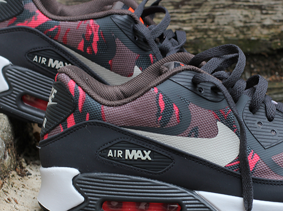 Nike Air Max 90 Tape - Red Camo - Dark Grey