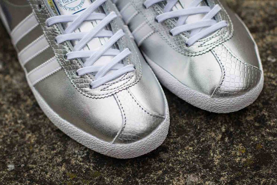Adidas Gazelle Og Silver White 1