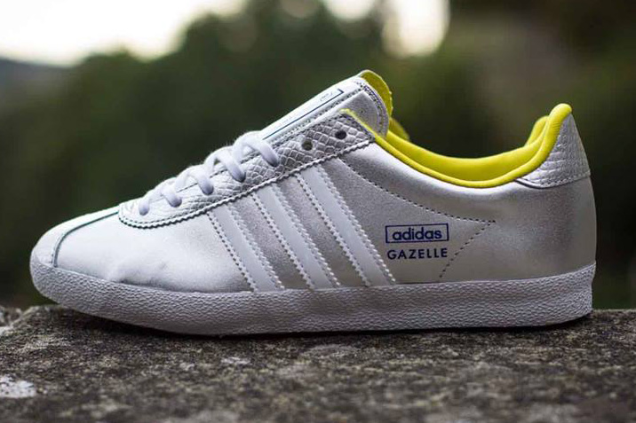 Adidas Gazelle Og Silver White 3