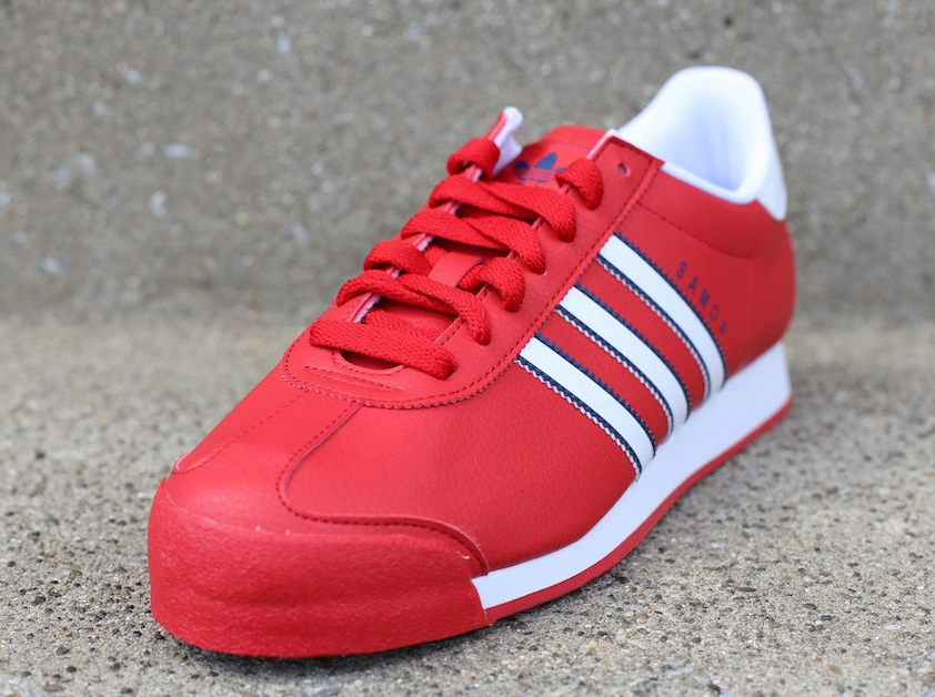 Adidas Samoa Red White Blue 2