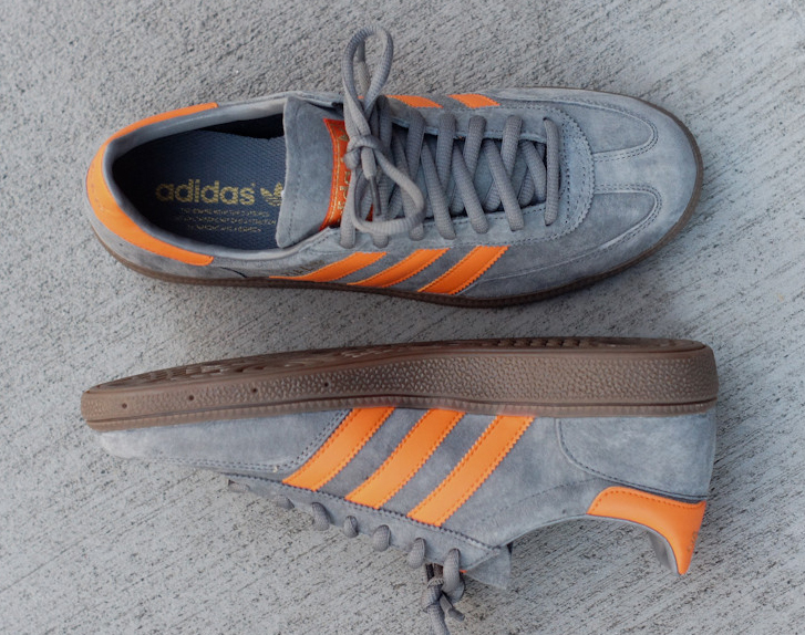Adidas Spezial Suede Grey Orange Gum 3