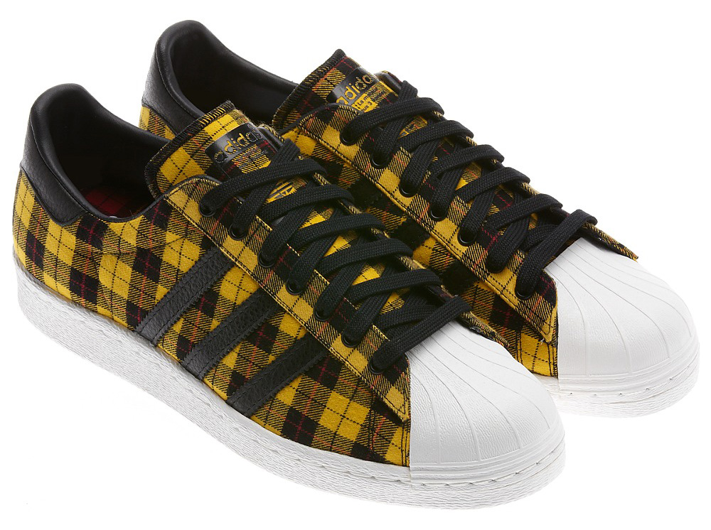 Adidas Superstar 80s Tartan Plaid Pack 2