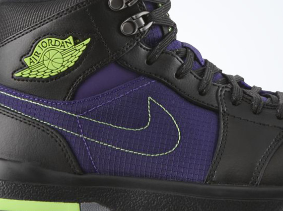 Air Jordan 1 Trek - Court Purple - Club Pink - Black - Flash Lime