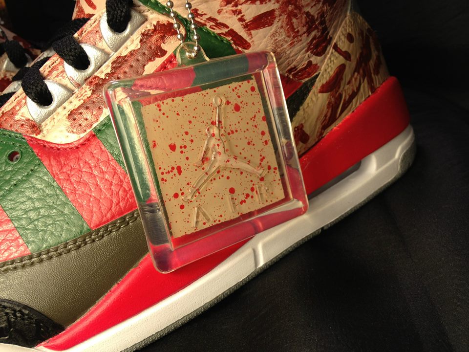Air Jordan Iii Freddy Krueger Customs 07