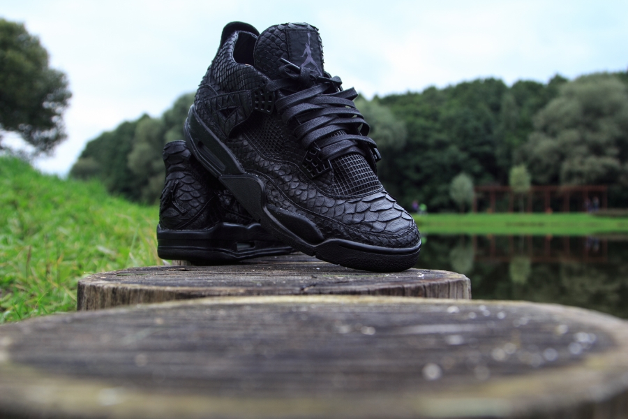 Black Python Air Jordan Iv 03