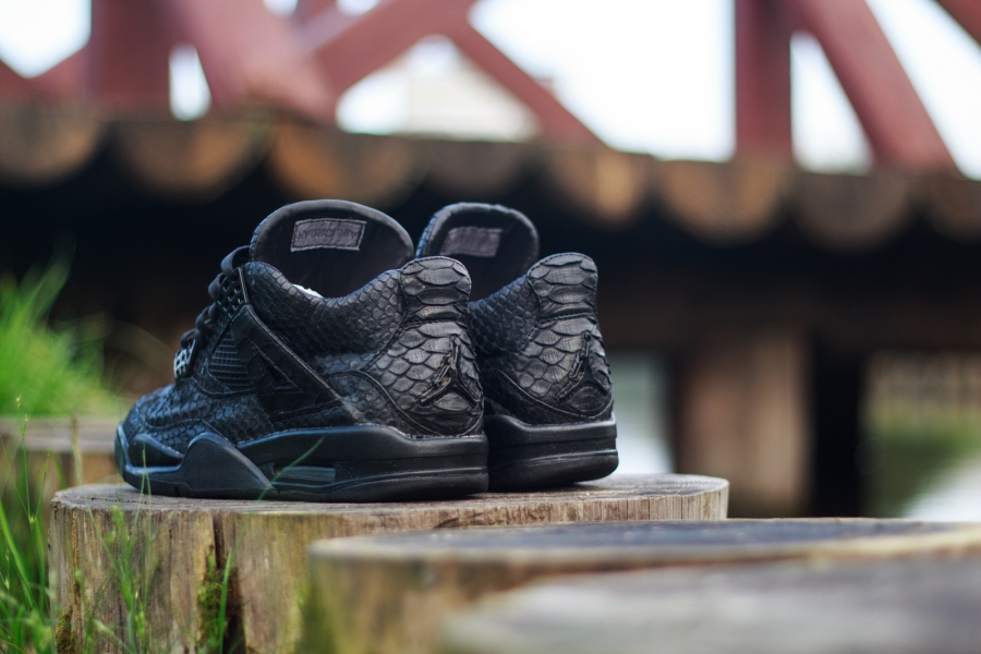 Black Python Air Jordan Iv 06
