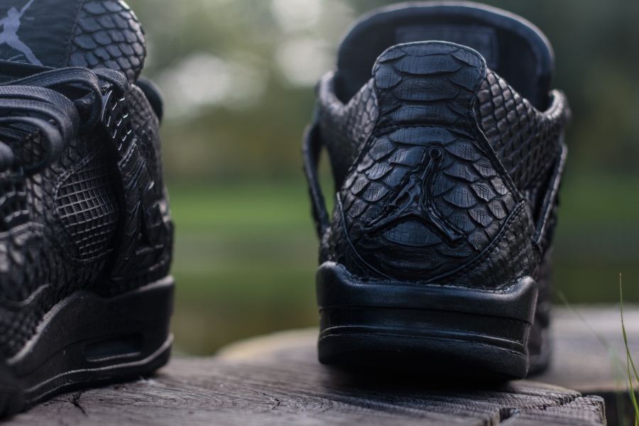 Black Python Air Jordan Iv 07