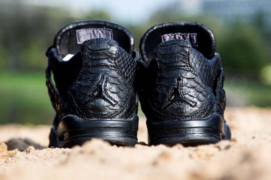 Black Python Air Jordan Iv 11