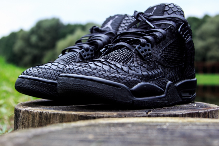 Black Python Air Jordan Iv 14