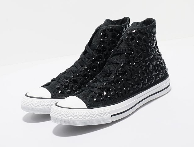 Converse Chuck Taylor All Star Black Rhinestone 08
