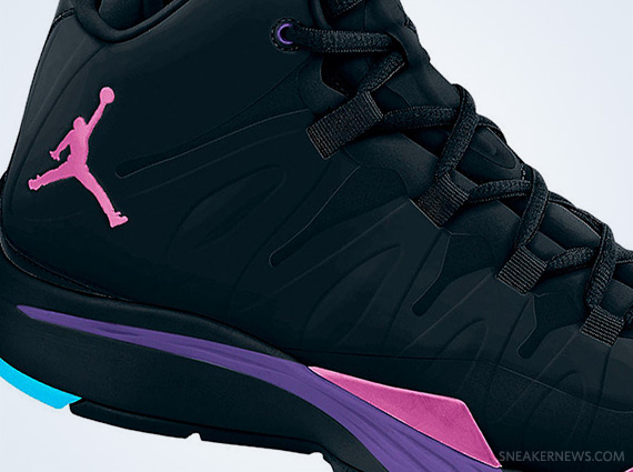 Jordan Super.Fly 2 - Black - Club Pink - Court Purple - Gamma Blue