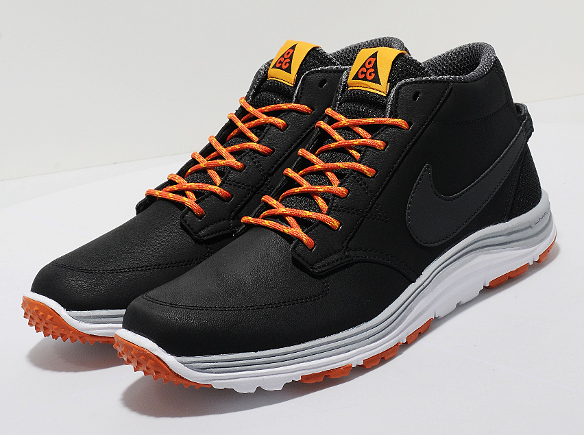 Nike Lunar Braata Oms Black Anthracite Orange 1