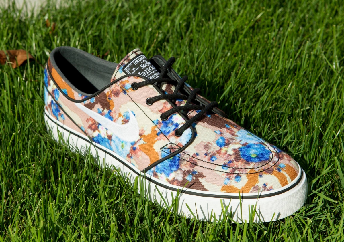Nike Sb Stefan Janoski Digi Floral Photo Blue