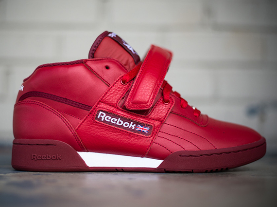 Reebok Workout Mid Strap Xe Red 1