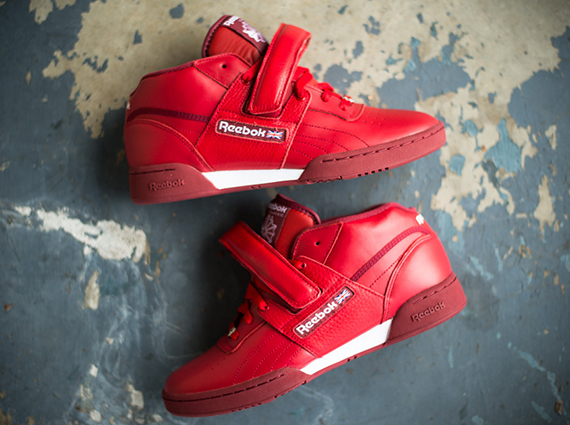 Reebok Workout Mid Strap Xe Red 3