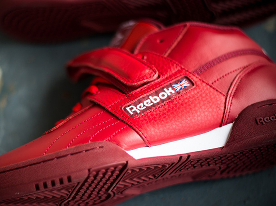 Reebok Workout Mid Strap Xe Red 5