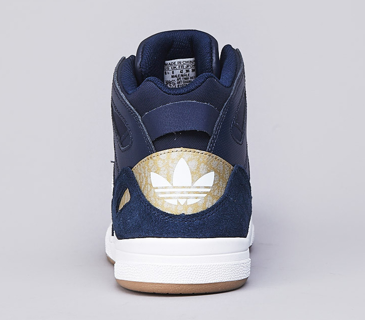 Adidas Artillery As Mid Collegiate Navy Running White Metallic Gold 3