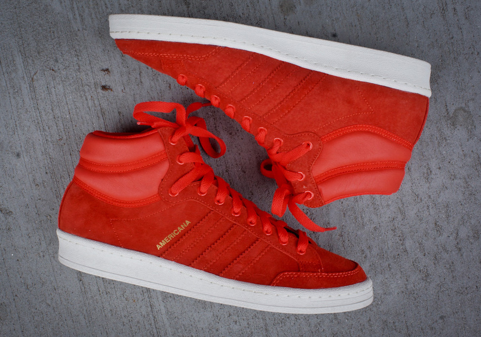 Adidas Oamericana Hi 88 Red White 3