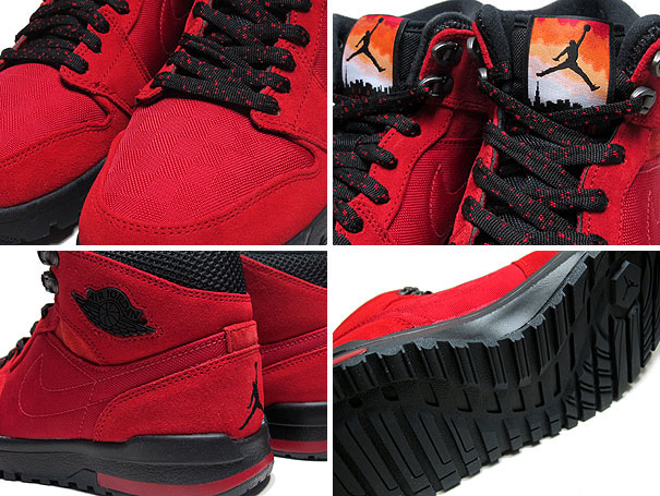 Air Jordan 1 Trek Red Black Anthracite 4