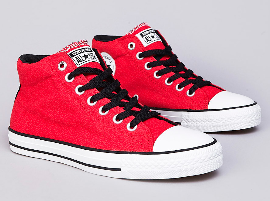Converse Cts Mid Red Black 1